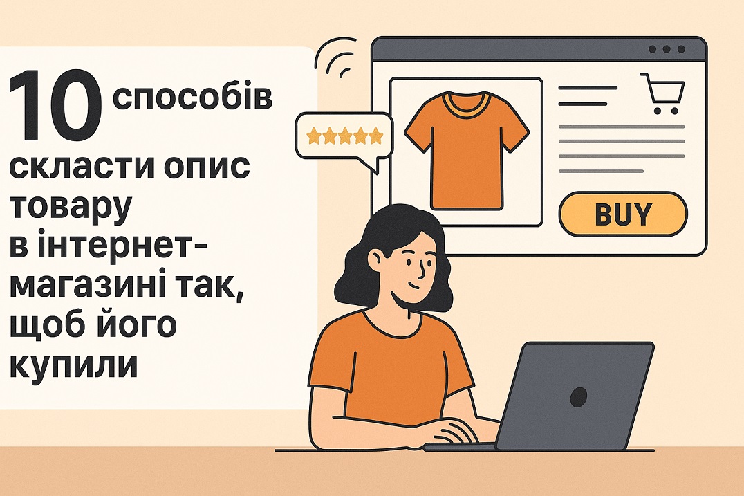 10 способів скласти опис товару в інтернет-магазині так, щоб його купили